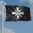 thumbnail image 2 of Yanbooch Far Cry Flag, Eden's Gate Black Flag banner with Grommets Man cave Decor 3x5Feet, 2 of 5