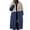 Beige, variant on AOMPMSDX Women's Coats Womens Winter Warm Lapel Fuzzy Coat Jacket Overcoat Spliced Mid Length Coat Suit Collar XXL AG