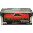 thumbnail image 3 of 1969 Pontiac GTO Judge, Orange - Motormax Premium American 73242 - 1/24 Scale Diecast Model Car, 3 of 5
