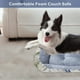 thumbnail image 5 of Cama Rectangular para Mascotas | Cojín de Felpa Extra Grueso para Gatos y Perros | Colchoneta Suave y Cálida | Uso En Interiores y Exteriores | Lavable a Máquina | Amplio y Cómodo | Multicolor 40 X 3, 5 of 6