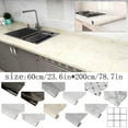 thumbnail image 2 of NGTEVOOS Clearance Kitchen Oil-proof Stickers Cooktop High Temperature Waterproof Tape Self-adhesive Wall Stickers Cabinet Furniture Stickers Wallpaper Aluminum Foil, 2 of 3