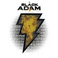 thumbnail image 2 of Men's Black Adam Fire Logo Graphic Tee White Small, 2 of 5