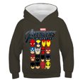 thumbnail image 1 of Miniso Dark Spiderman sudaderas con capucha pulóver Hulk Capitán América sudaderas Kinder Jungen Mädchen Kleidung 2024 invierno Kinder Kleidung, 1 of 3