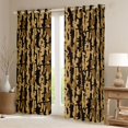 thumbnail image 2 of Castle Fairy Camouflage Curtains Pack of 2 (42x84 Each),Vintage Camo Curtains Blackout, 2 of 6