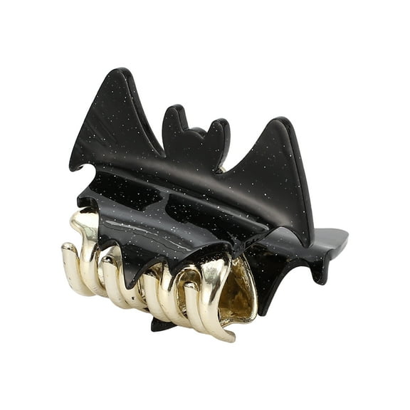 Unique Bargains Women's Bat Style Hair Clips 1.97 Inch Length 1 Pc Black