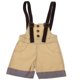 thumbnail image 1 of BJD Doll Clothes, Suspender Pants Pantalones Para 1/4 BJD M AS DZ Doll Girls Costume, Para Niños Juguete De Simulación Amarillo, 1 of 8