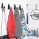 thumbnail image 5 of Black Heavy Duty Wall Mounted Coat Hooks, 4 Pack Single Hooks for Hanging Clothes, 5 of 5