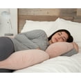 thumbnail image 5 of PharMeDoc Pregnancy Pillow with Velvet Cover - C Shaped Body Pillow for Pregnant Women (Champagne), 5 of 7