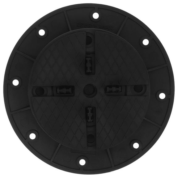 HONMEET DIY Installations Adjustable Deck Support Black 1Set 7.86X7.86X1.18In