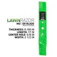 thumbnail image 3 of LawnRAZOR Mulching Blade for John Deere 48 inch L120 L130 3 Pack 810-CBL2229D, 3 of 7