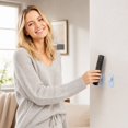 thumbnail image 4 of THOPBPRK Self Adhesive Detachable Remote Control Holder Wall Mount Storage Hook Removable Organizer Hanger For TV Air Conditioner Remotes Keys Small Household Items Home Pack , Blue, 4 of 7