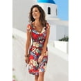 thumbnail image 5 of LASCANA Women's Pattern V-Neck Dress, 5 of 5