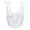 White, variant on Gyujnb Halloween , Mesh Lace Double Strap Bustier Corset Top Breathable Shapewear Bodysuit Torso, Halloween Party Favors