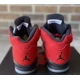 thumbnail image 4 of Ni - ke Ni - ke Air Jordan 5 Retro (GS) Red/Black Size 6.5Y, 4 of 5