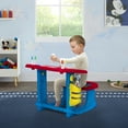 thumbnail image 5 of Disney Mickey Mouse Draw and Play Desk by Delta Children – Includes 10 Markers and Coloring Book, Blue, 5 of 12