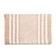 thumbnail image 2 of Tapete de entrada de microfibra extra grueso, 1 unidad, antideslizante, 40,64 x 60 cm, absorbente de agua, para baño y cocina, con base de secado rápido para zonas húmedas (caqui)., 2 of 9