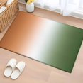 thumbnail image 3 of Gradient Sage Green Front Door Rugs 2x3 ft Modern Minimalist Sage Green Orange Ocean Beach Small Rug for Entryway Non Slip Washable Bathroom Door Mat Absorbent Floor Mat for Indoor Entrance, 3 of 9