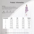 thumbnail image 4 of iiniim Women's Praise Dance Worship Tunic One Shoulder Flared Sleeve Asymmetrical Hem Dresses Navy Blue L, 4 of 7