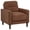 Rust, variant on Bowen II Fabric Upholstered Track Arm Accent Chair Rust