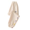 thumbnail image 2 of CSCHome Kids Fleece Active Sweatpants Teen Girls Elastic Waistband Casual Sports Pants Autumn Winter Athletic Jogger Pants 4-15 Years, 2 of 7