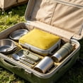 thumbnail image 5 of Compression Packing Cubes Travel Storage Bag Organizer, Space Saving Multi Compartment Durable Lightweight Design, for Suitcase Travel Vacation Home Organization, 5 of 6