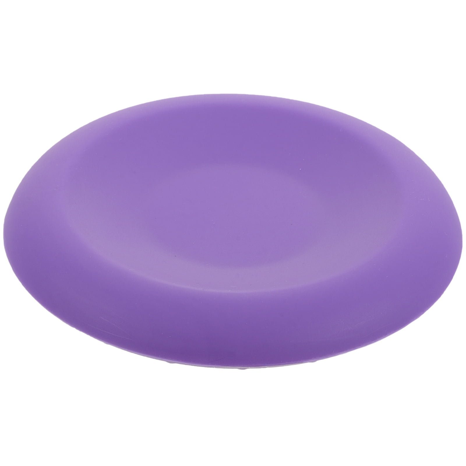 Purple Silicone Knee Pads for Home Use Yoga Sports with Non slip Round Cushion 0.39 inch Thick