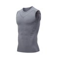 thumbnail image 1 of Chaleco moldeador de verano para hombre, camisa sin mangas, ropa moldeadora de compresión ajustada, camisetas sin mangas, moldeador de cuerpo, chaleco de seda de hielo transpirable, 1 of 5