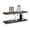 Dark Walnut, variant on Ecco 31.5" Wide Floating Shelves Set of 2 Engineered Wood Light Brown