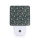 thumbnail image 1 of Fotbe Gold Snowflake Christmas Tree Luz Nocturna LED, Luz de Noche con Sensor de Luz Natural de Anochecer a Amanecer, Se Enchufa a la Pared, Blanco Cálido 0.5W-UK, 1 of 7