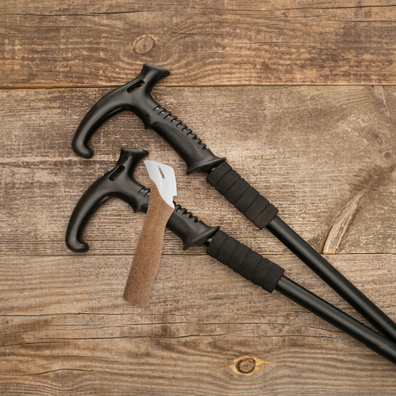 SOPOTUTU Wood Cane Handle Grip Replacement Multi Functional 1Pcs