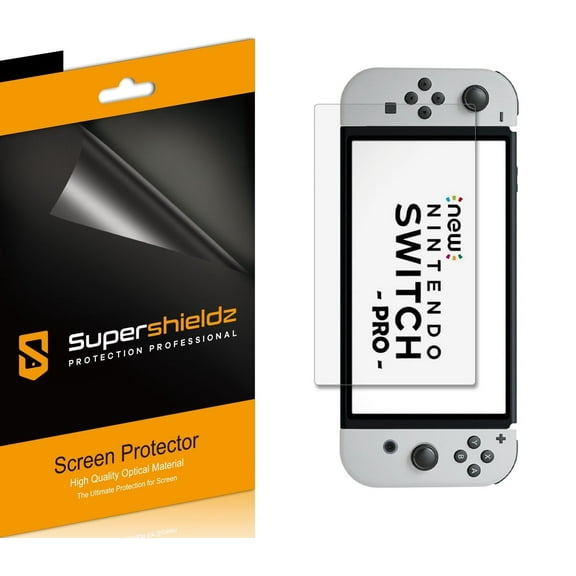 [3-Pack] Supershieldz for Nintendo Switch OLED 2021 Screen Protector, Anti-Glare & Anti-Fingerprint (Matte) Shield
