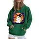 thumbnail image 2 of Sudadera con capucha de manga larga para mujer, informal, con capucha, para exteriores y chaquetas, ropa deportiva de moda para mujer, con capucha y ropa de invierno, sudadera con capucha de manga lar, 2 of 6