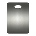 thumbnail image 2 of Savings Oefntac Cutting Board Kitchen 304 Stainless Steel Chopping Board Cutting Board Front and Back Can Be Used for Cutting Meat Fruit and Vegetables Can Be Hung, 2 of 5