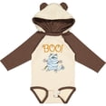 thumbnail image 3 of Inktastic Boo with Mummy Cat Boys or Girls Long Sleeve Baby Bodysuit, 3 of 5
