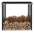 thumbnail image 5 of VidaXL Industrial Galvanized Steel Log Rack & Holder, 5 of 26