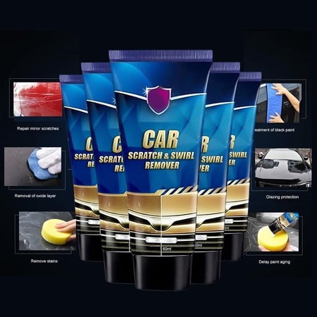 SAYFUT 1/ 3/ 5 PCS Car Scratch Repair Cloth Nano Cloth Surface Scuffs Fix Car Scratch Remover