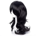 thumbnail image 4 of Cosplay Shouta Aizawa Peluca Anime Peluca negra larga para fiesta de disfraces de Halloween brillar Electrónica, 4 of 5