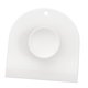 thumbnail image 4 of Cepillo de limpieza de fregadero de silicona duradero con espátula y ventosa de fácil almacenamiento. Blanco, 4 of 9