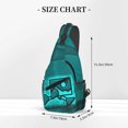 thumbnail image 3 of Geometry Dash Crossbody Shoulder Bag Backpack Sling Cross Chest Bag Diagonally Daypack Travel Hiking, 3 of 9