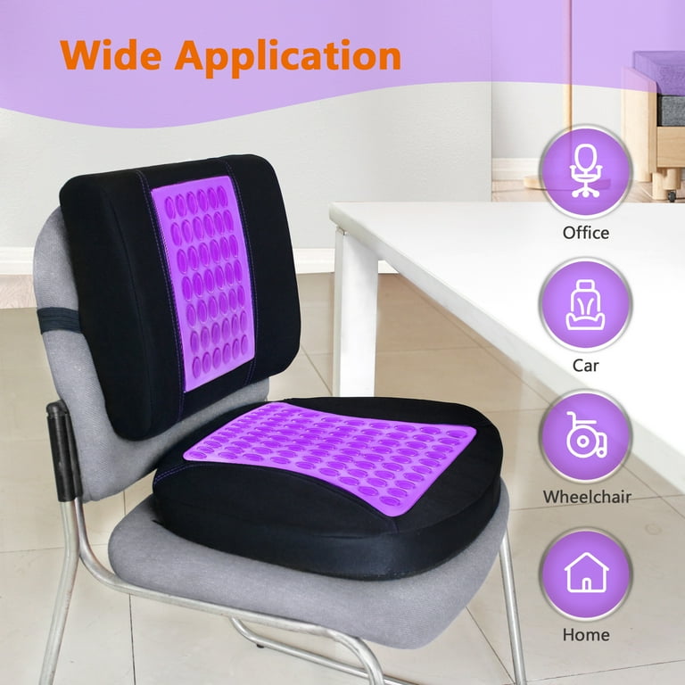 Purple lumbar support hotsell