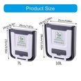 thumbnail image 3 of 7L/10L Hanging Trash Can for Kitchen Large Capacity Recycling Garbage Basket Wall Mounted, 3 of 5