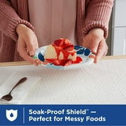 (عبوة من قطعتين) ألواح ورقية للاستخدام مرة واحدة من ديكسي، مقاس 6.8، متعددة الألوان، 50 قطعة