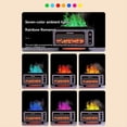 thumbnail image 3 of Humidificador de Llama para Chimenea, Difusor de Aroma de 7 Colores, Sin Agua, con Apagado Automático, Ideal para Dormitorio, Yoga y Gimnasio B, 3 of 5