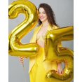 thumbnail image 3 of Number Balloon 40 Inch for Birthday Decorations, Large Foil Balloon Numbers, Mylar Giant Birthday Balloon for Boy Girls Women Men, 3 of 18