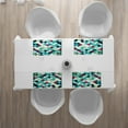 thumbnail image 3 of Ambesonne Grunge Place Mats Set of 4, Worn out Retro Rhombus, Standard Size, Multicolor, 3 of 4