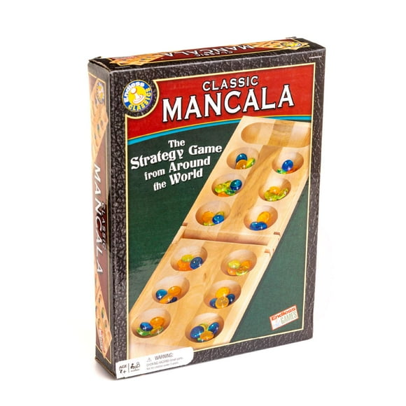 Classic Mancala - Divertido Juego De Mesa Para Amigos Y Familiares - Juego De Estrategia Atemporal