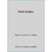 Word studies,, Used [Hardcover]