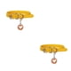 thumbnail image 4 of Billuyoard pequeño, mediano y grande, placa de identificación para cachorros, accesorios ligeros para gatos, artesanía exquisita, suministros Amarillo 2Conjunto, 4 of 6