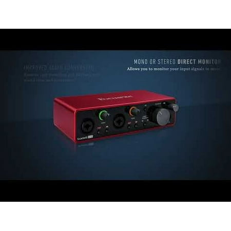 Focusrite Scarlett 2i2 USB Audio Interface 3rd Gen