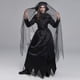 thumbnail image 4 of Halloween witch Costume Women's Ghost Black Ghost Bride Evil Queen Costume Female ghost costume, 4 of 5